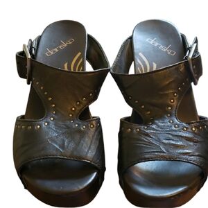 Vintage Studded Dansko Sandals